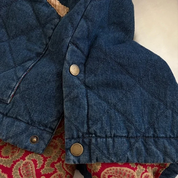 Ralph Lauren Denim Chore Barn Jacket with Corduroy Collar | L - Picture 8 of 15